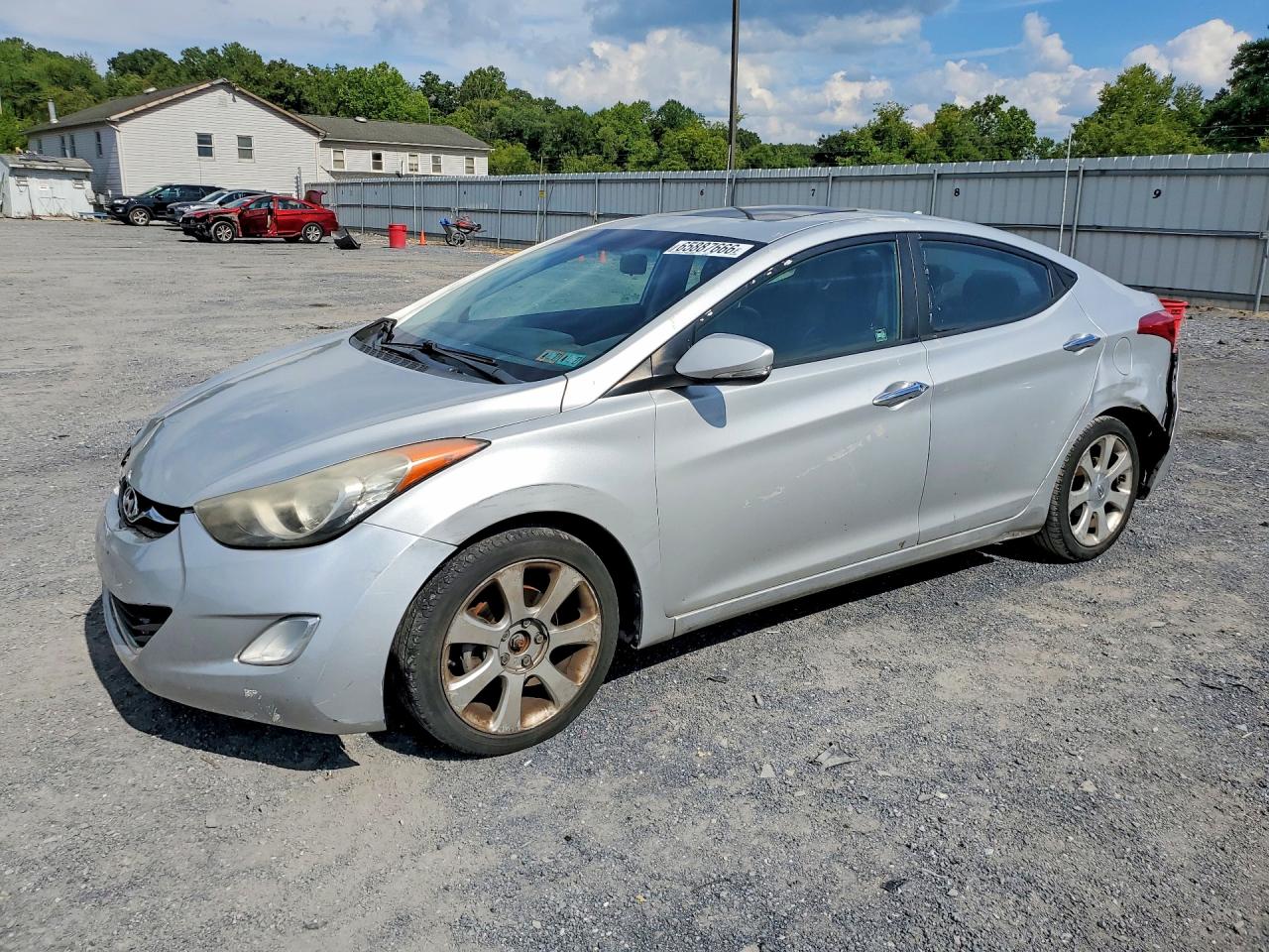 2013 HYUNDAI ELANTRA LIMITED | KMHDH4AEXDU999653 | UPCARS