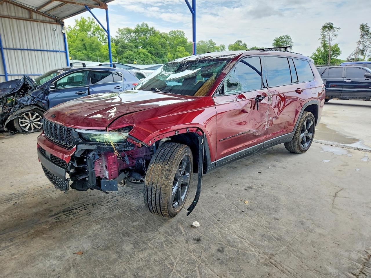 2021 JEEP CHEROKEE L LAREDO | 1C4RJKAG9M8210096 | UPCARS