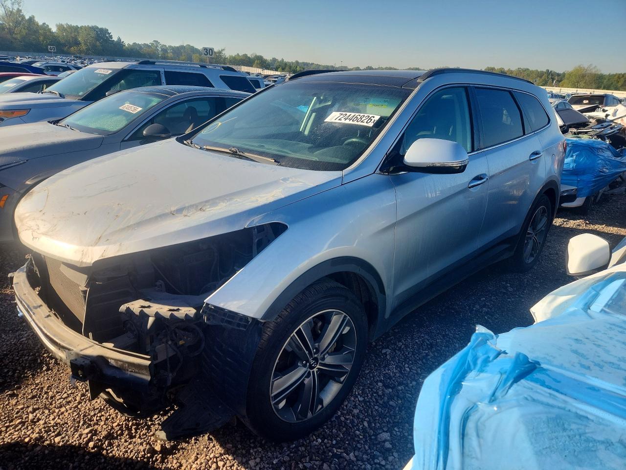 2013 HYUNDAI SANTA FE | KM8SR4HF2DU018475 | UPCARS