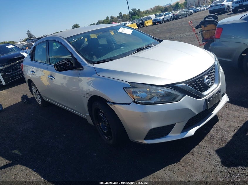 2016 NISSAN SENTRA S | 3N1AB7AP1GY336391 | UPCARS