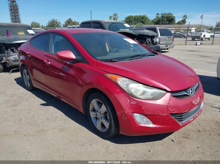 2013 HYUNDAI ELANTRA GLS | KMHDH4AE2DU935168 | UPCARS