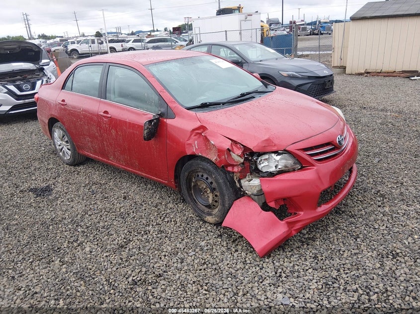 2013 TOYOTA COROLLA LE | 5YFBU4EE5DP192763 | UPCARS