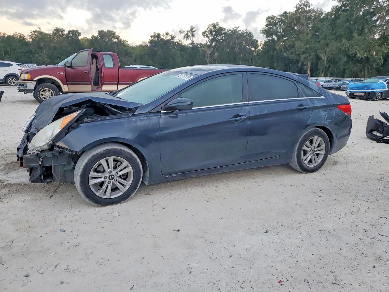 2013 HYUNDAI SONATA GLS | 5NPEB4AC1DH636998 | UPCARS