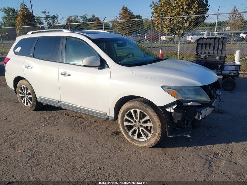 2013 NISSAN PATHFINDER SL | 5N1AR2MM1DC682194 | UPCARS