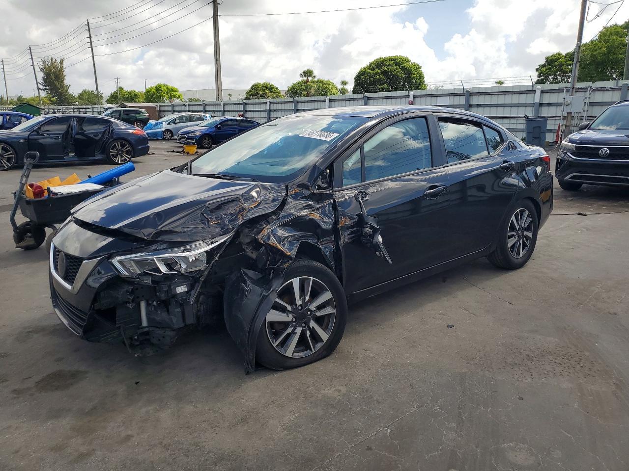 2021 NISSAN VERSA SV | 3N1CN8EV6ML815316 | UPCARS