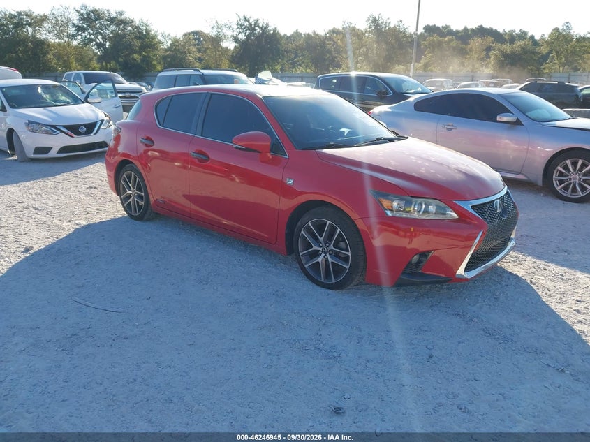2014 LEXUS CT 200H | JTHKD5BH9E2194924 | UPCARS