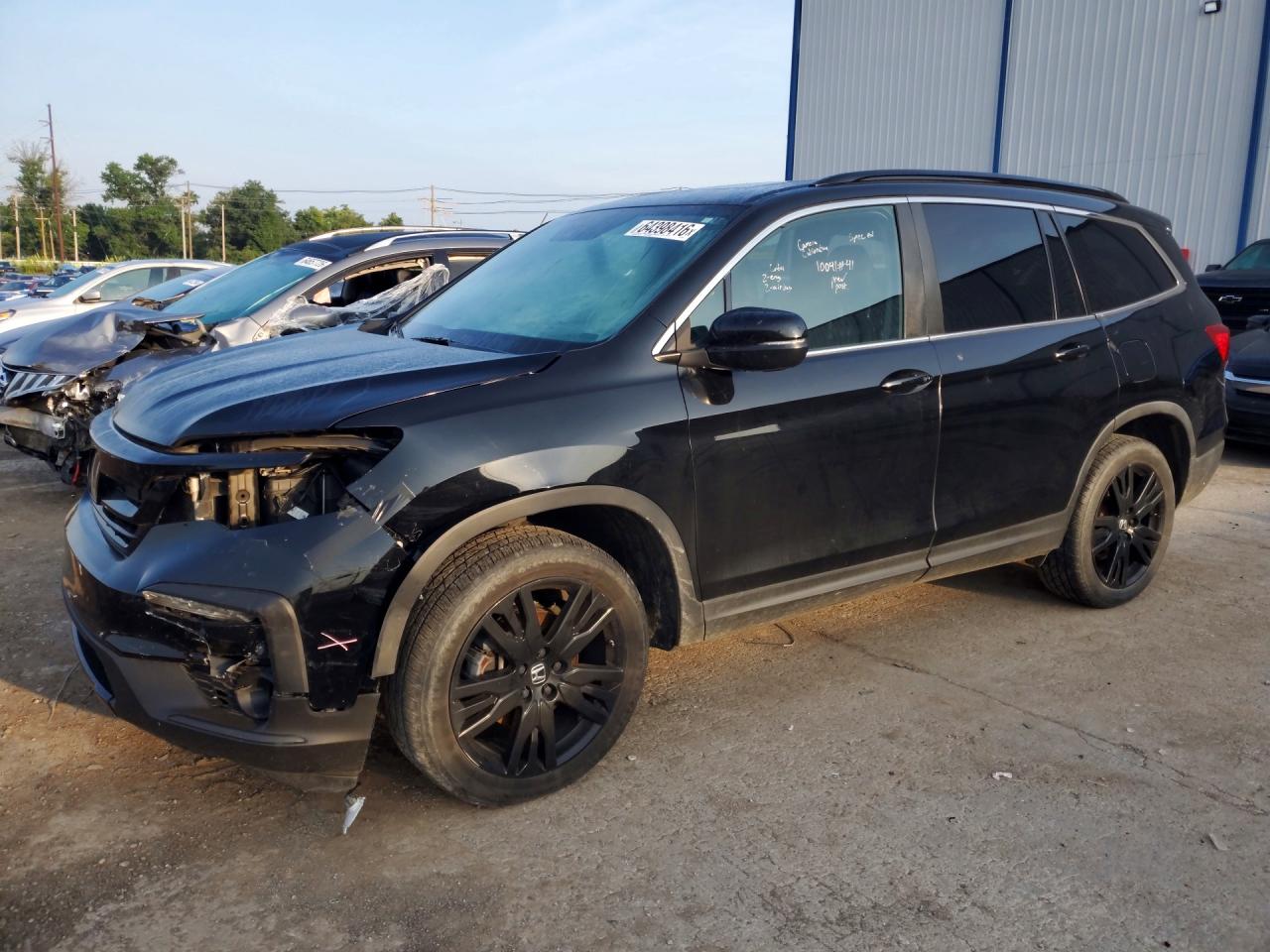 2022 HONDA PILOT SE | 5FNYF6H21NB054524 | UPCARS