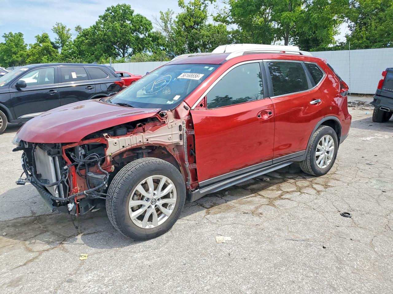 2019 NISSAN ROGUE S | 5N1AT2MT1KC721405 | UPCARS