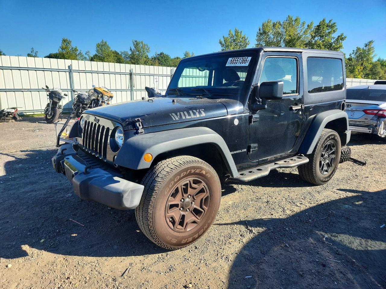 2017 JEEP WRANGLER SPORT | 1C4AJWAG5HL548635 | UPCARS