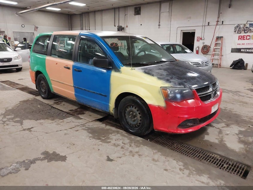2012 DODGE GRAND CARAVAN SE/AVP | 2C4RDGBG3CR191468 | UPCARS