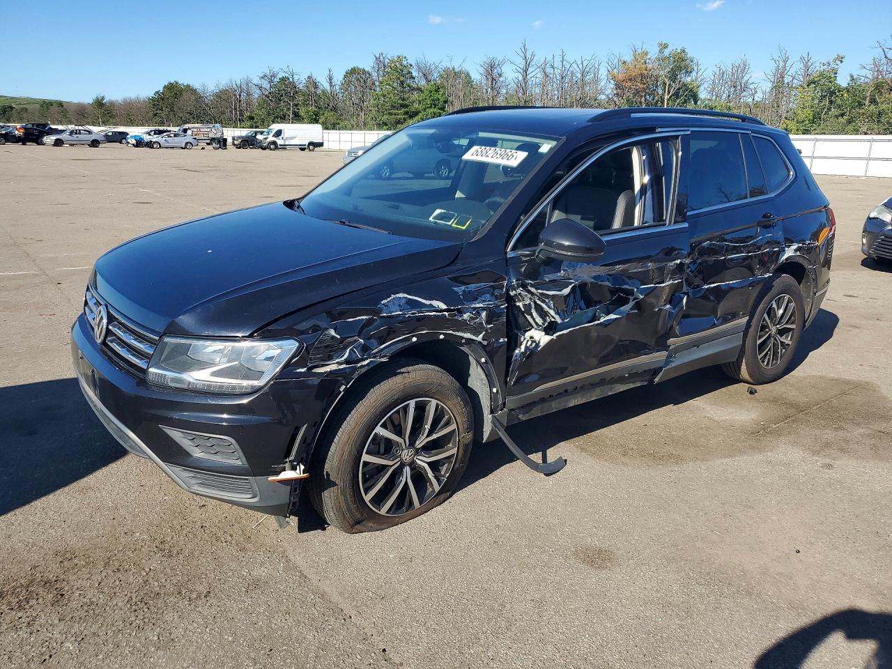 2021 VOLKSWAGEN TIGUAN SE | 3VV2B7AX0MM011785 | UPCARS