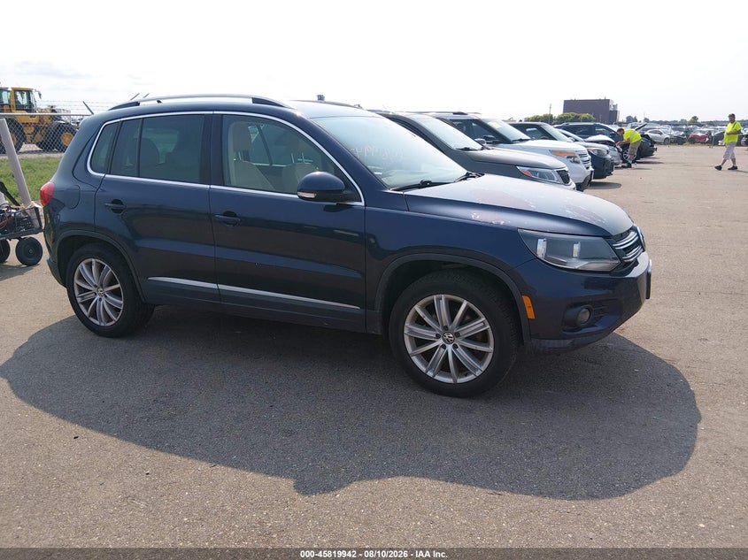 2013 VOLKSWAGEN TIGUAN SE | WVGBV7AXXDW536600 | UPCARS