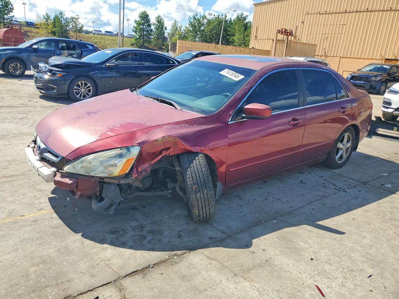 2004 HONDA ACCORD EX | 1HGCM56834A113258 | UPCARS