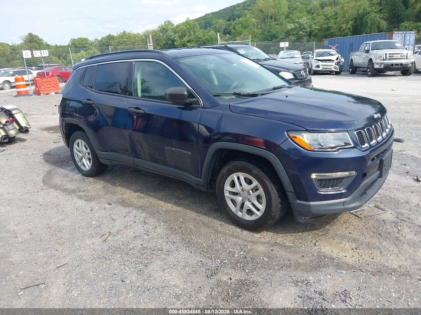 2020 JEEP COMPAS SPORT FWD | 3C4NJCAB6LT144471 | UPCARS