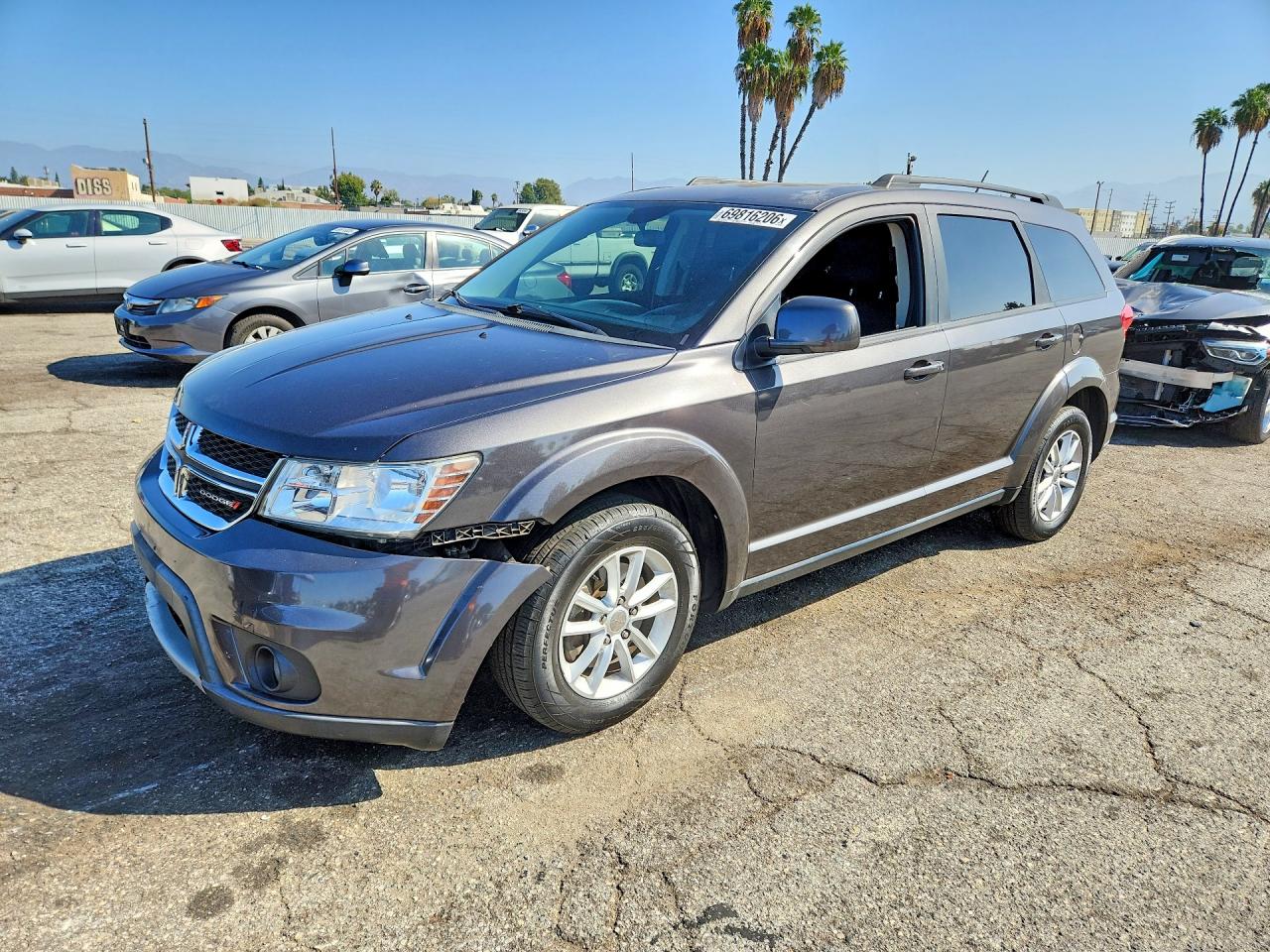 2015 DODGE JOURNEY SXT | 3C4PDCBG5FT727404 | UPCARS