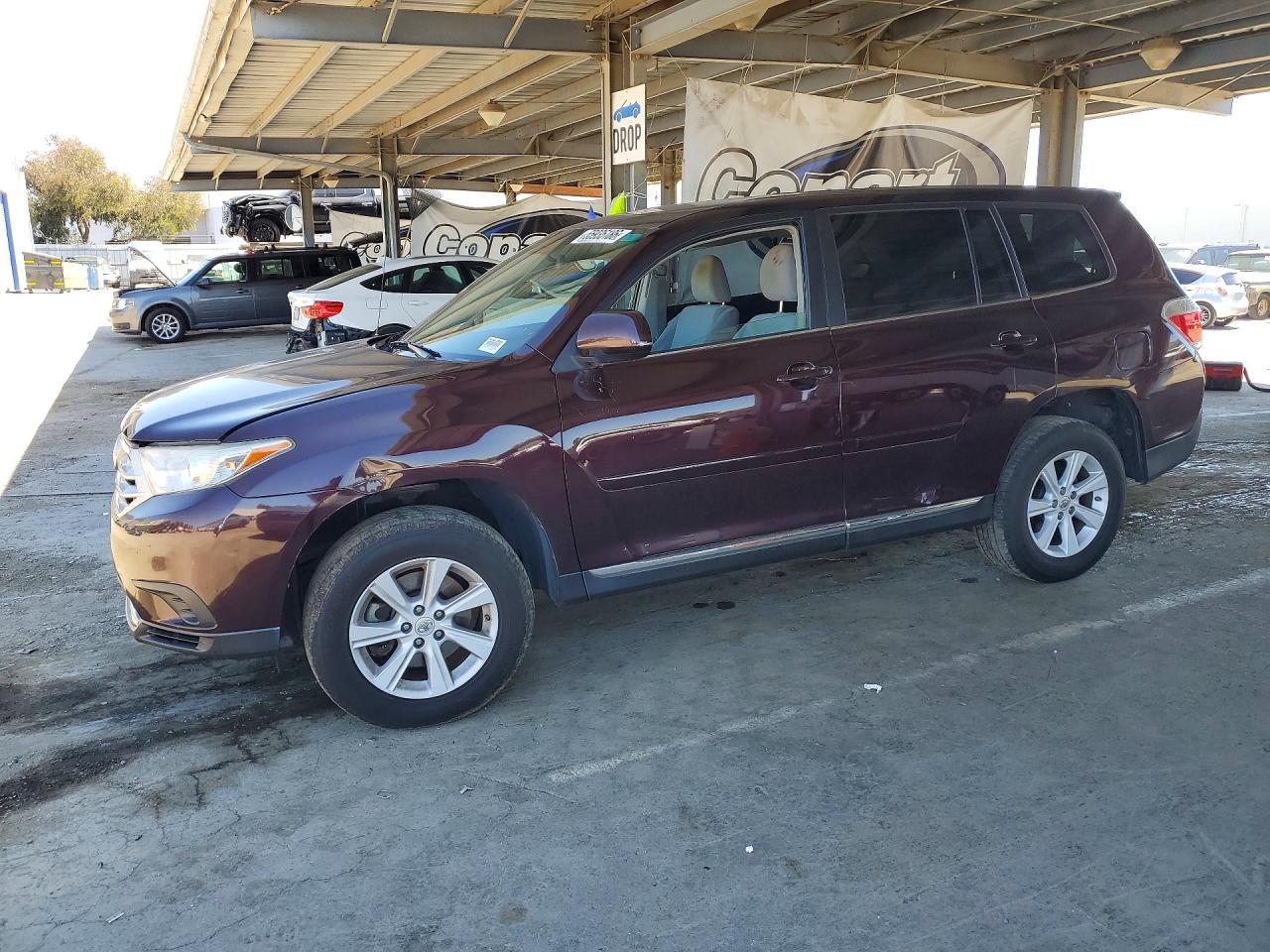 2012 TOYOTA HIGHLANDER BASE | 5TDZA3EH3CS018823 | UPCARS