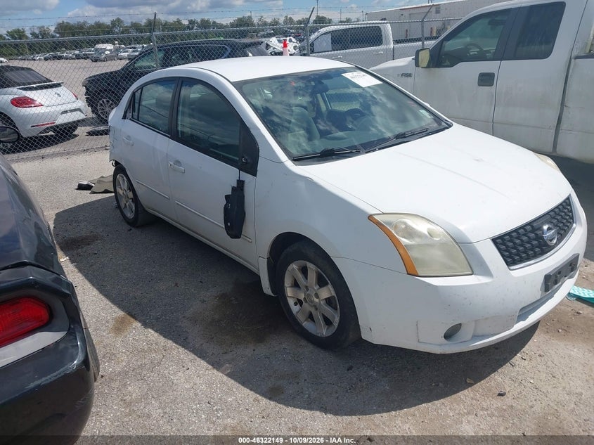 2008 NISSAN SENTRA 2.0S | 3N1AB61E58L658040 | UPCARS