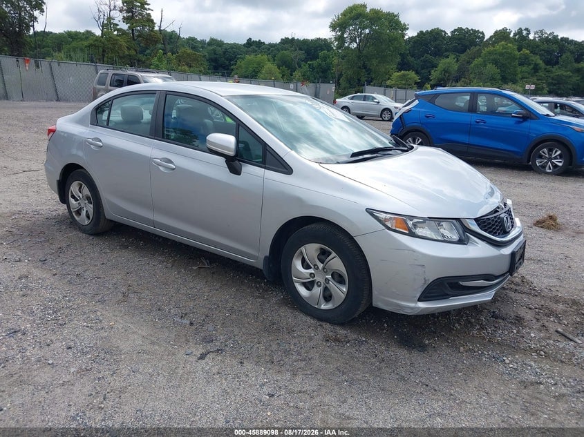 2014 HONDA CIVIC LX | 19XFB2F5XEE212731 | UPCARS