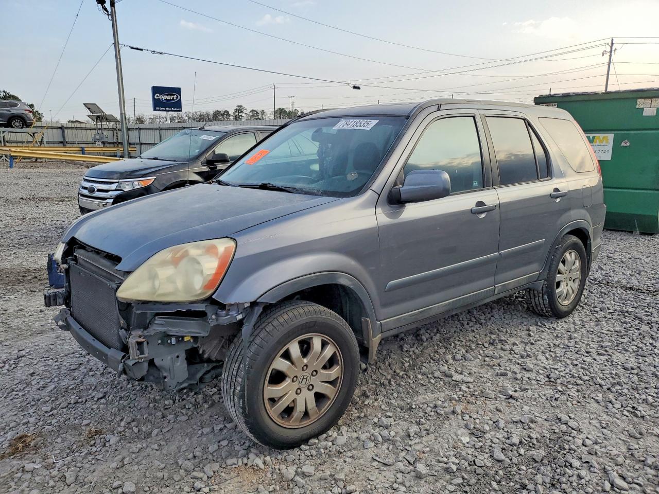 2006 HONDA CRV SE | SHSRD78986U440834 | UPCARS