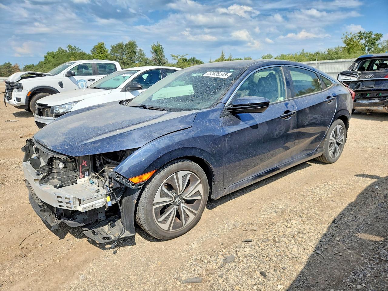2018 HONDA CIVIC EX | JHMFC1F33JX029167 | UPCARS