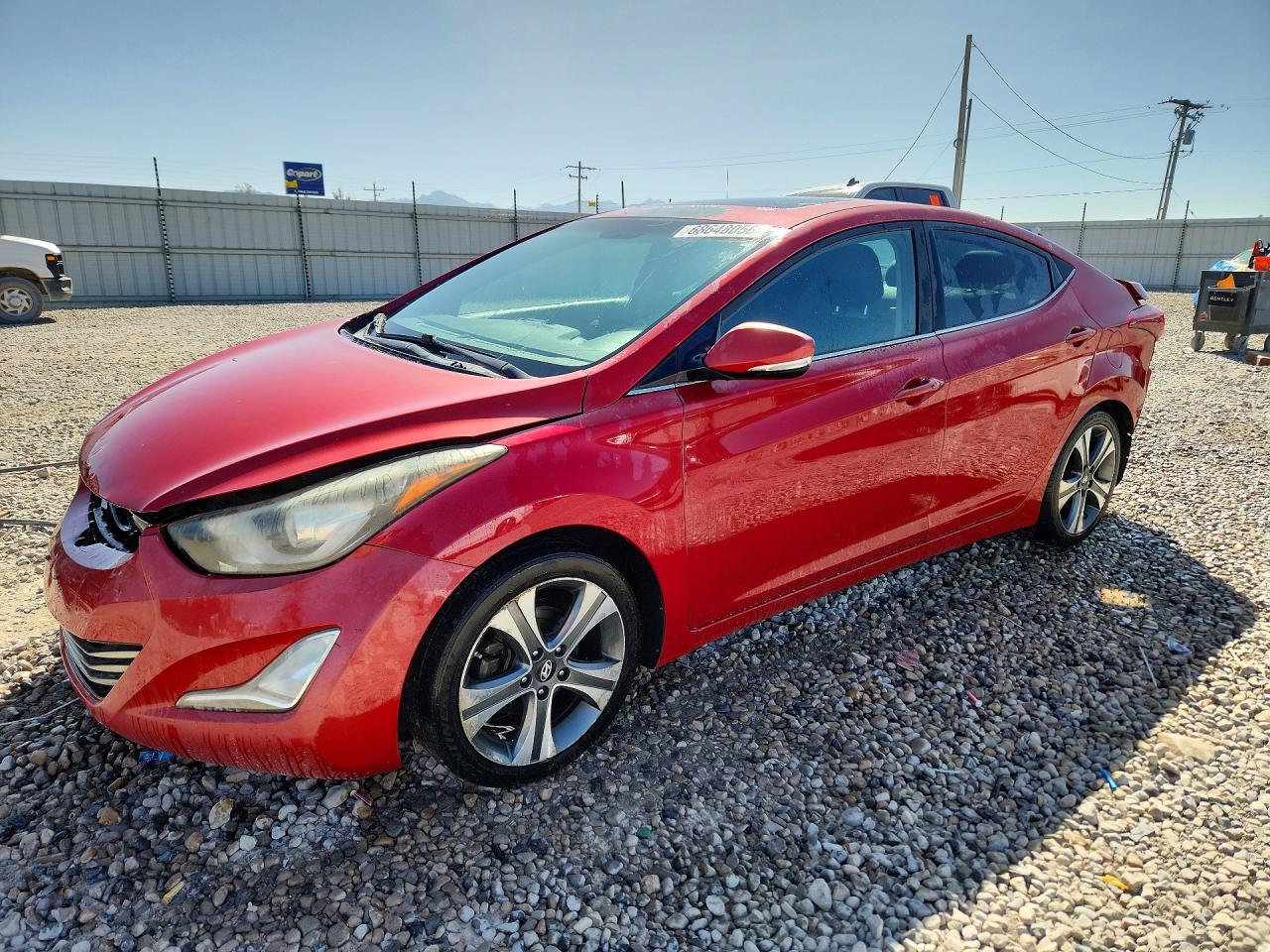 2014 HYUNDAI ELANTRA SPORT | KMHDH4AH2EU054546 | UPCARS
