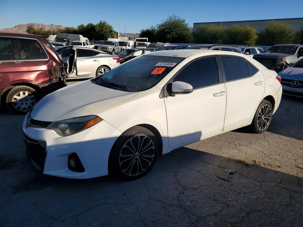 2014 TOYOTA COROLLA S PLUS | 5YFBURHE6EP025175 | UPCARS