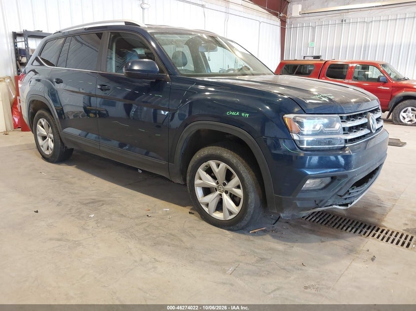 2018 VOLKSWAGEN ATLAS 3.6L V6 SE | 1V2KR2CA5JC576938 | UPCARS