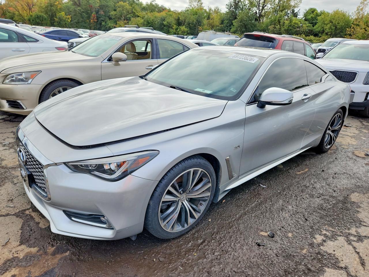 2018 INFINITI Q60 3.0T LUXE | JN1EV7EL0JM392039 | UPCARS