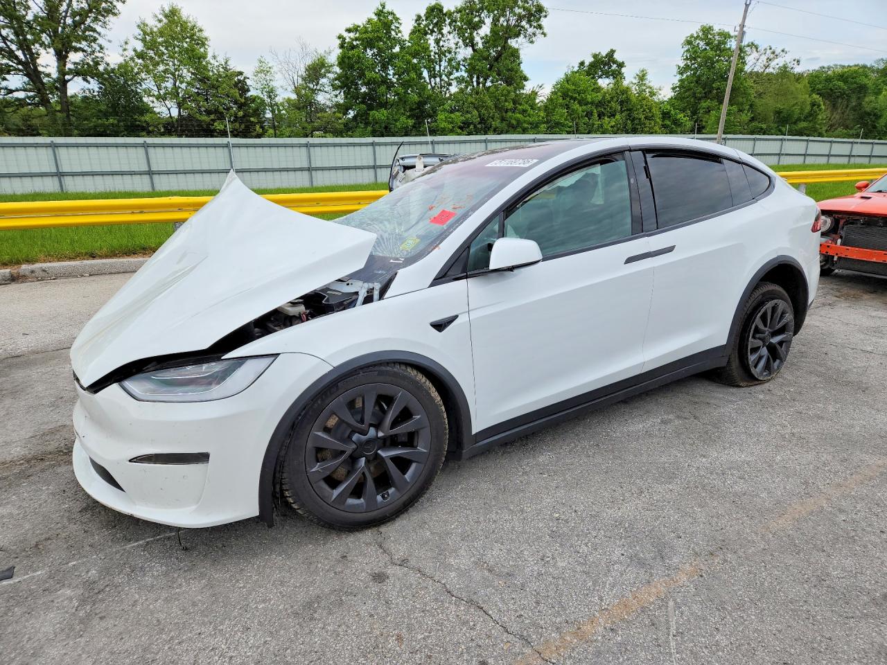 2022 TESLA MODEL X | 7SAXCBE56NF332946 | UPCARS