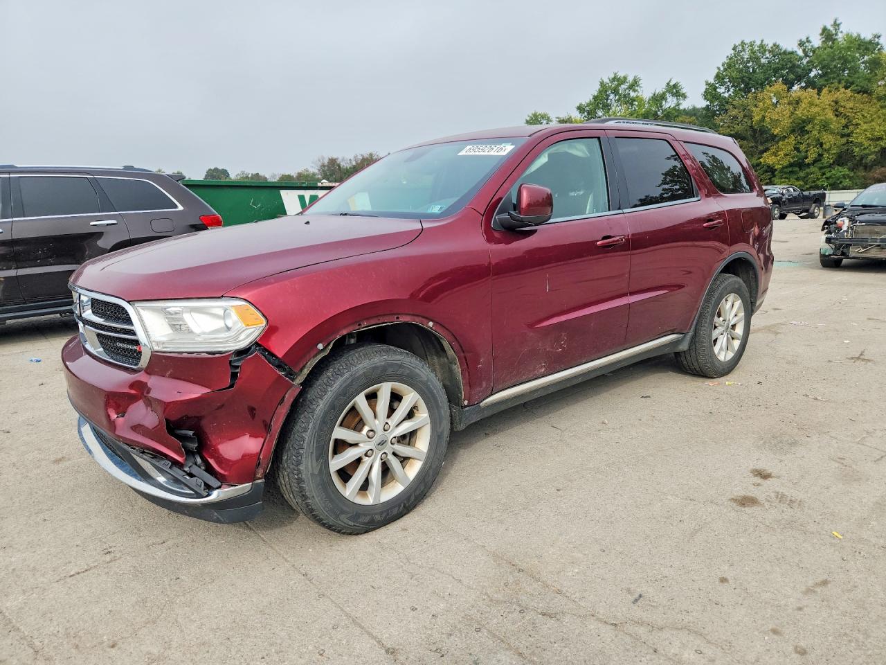 2020 DODGE DURANGO SXT | 1C4RDJAG6LC120174 | UPCARS