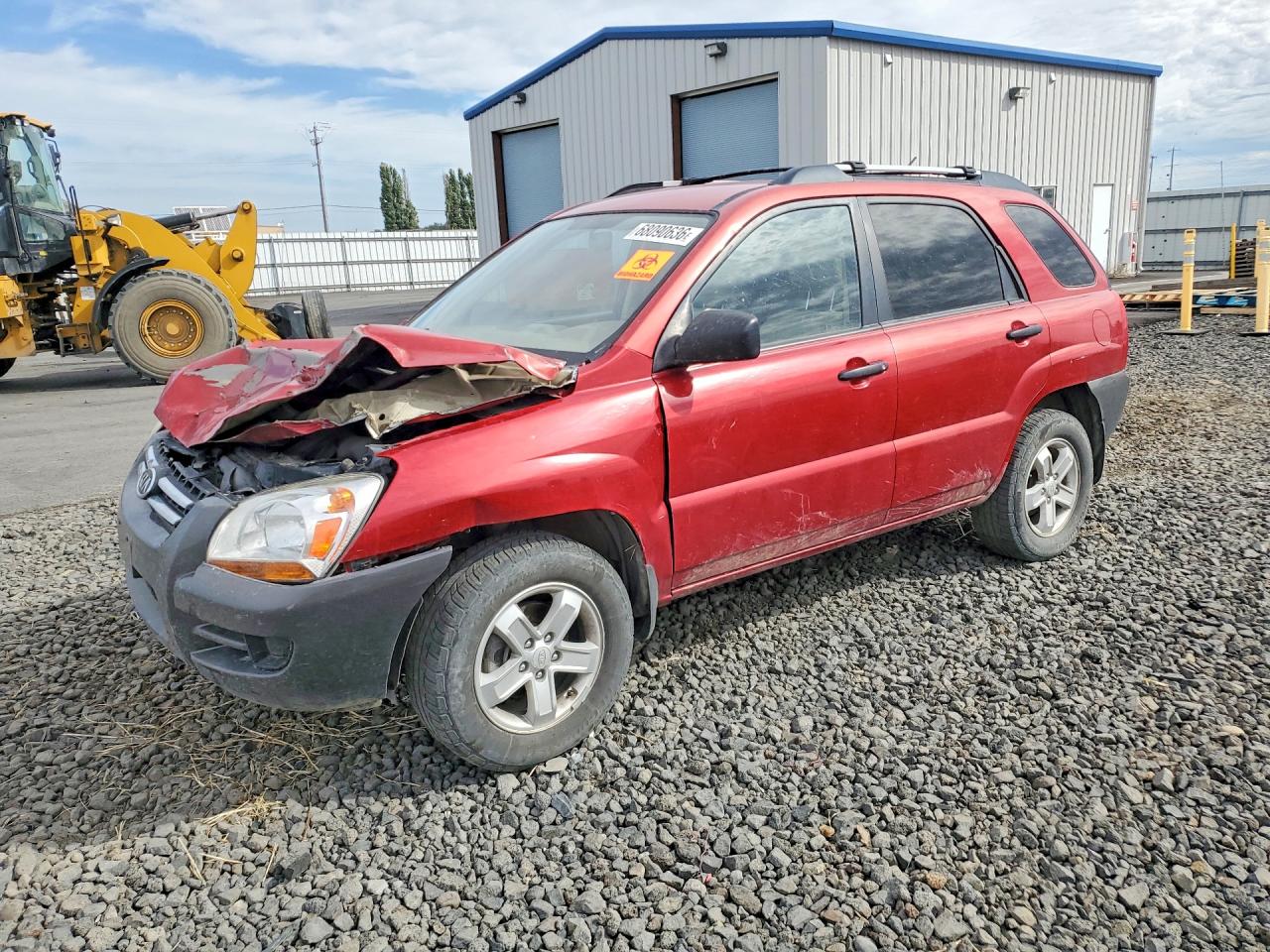 2008 KIA SPORTAGE LX | KNDJE723187491610 | UPCARS