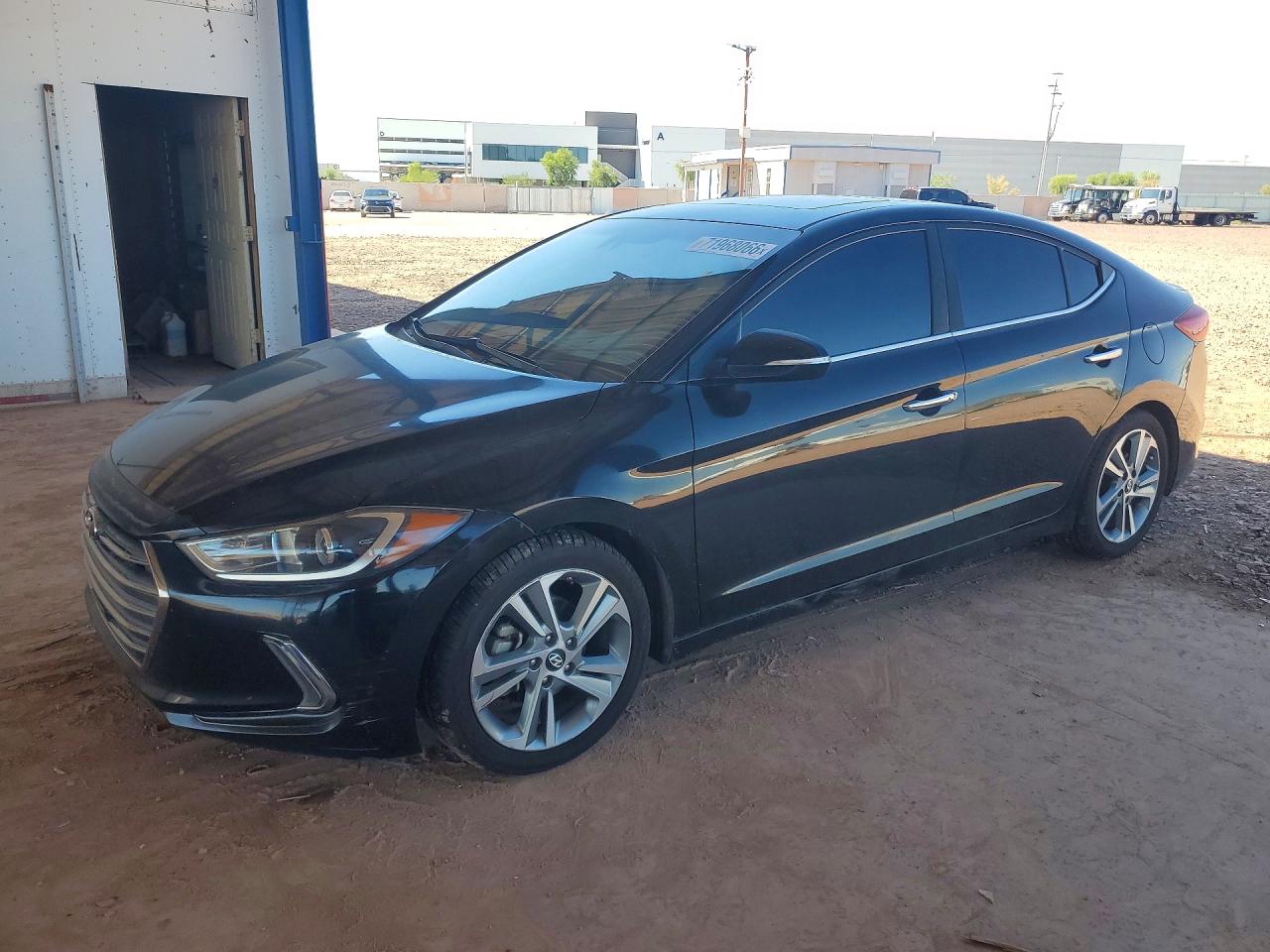 2017 HYUNDAI ELANTRA LIMITED | KMHD84LF2HU156297 | UPCARS