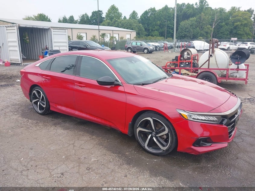 2021 HONDA ACCORD SPORT | 1HGCV1F32MA074950 | UPCARS