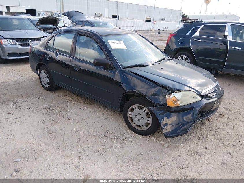 2001 HONDA CIVIC LX | JHMES16581S011468 | UPCARS