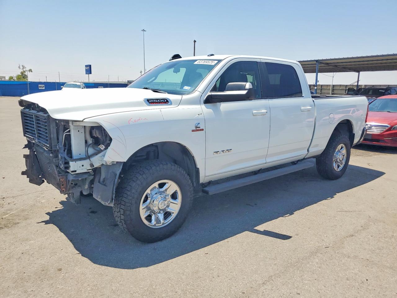 2022 RAM 2500 BIG HORN/LONE STAR | 3C6UR5DL3NG436490 | UPCARS