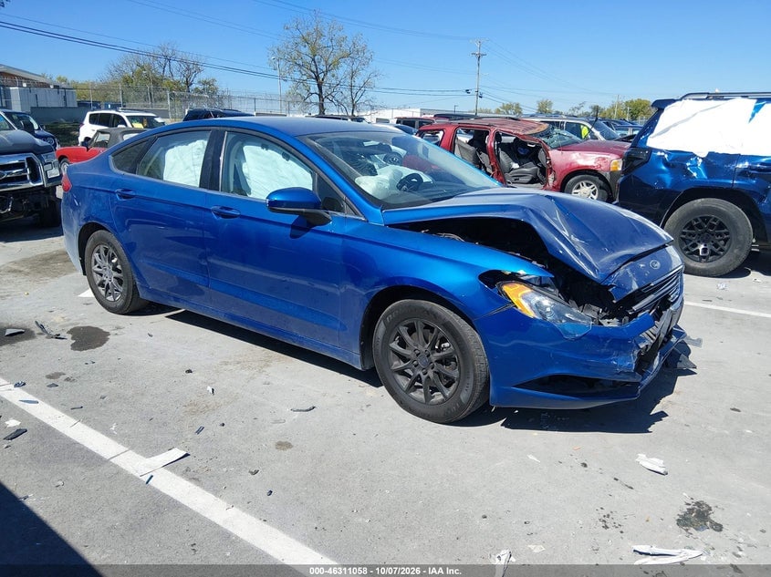 2017 FORD FUSION S | 3FA6P0G77HR162086 | UPCARS