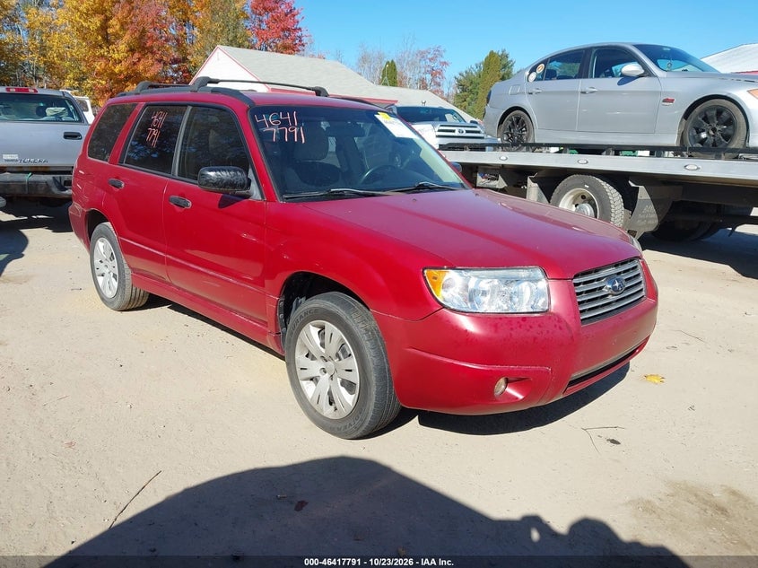 2008 SUBARU FORESTER 2.5X | JF1SG63638H712349 | UPCARS
