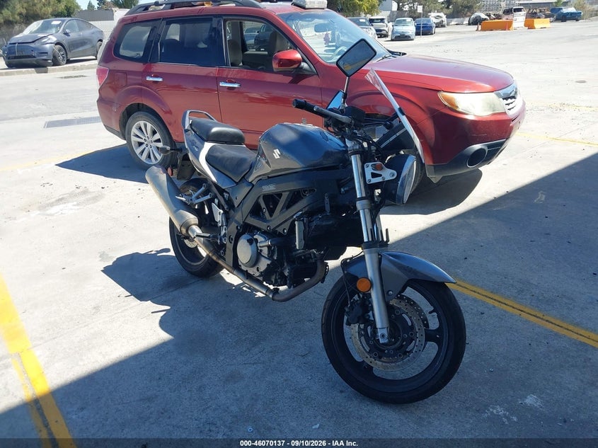 2008 SUZUKI SV650 A | JS1VP53B782100621 | UPCARS