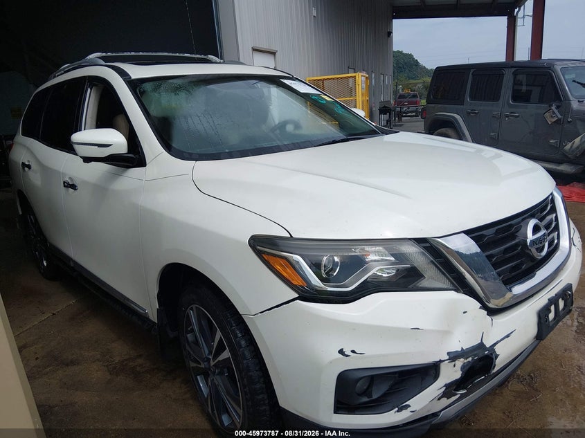 2017 NISSAN PATHFINDER PLATINUM | 5N1DR2MN2HC620041 | UPCARS