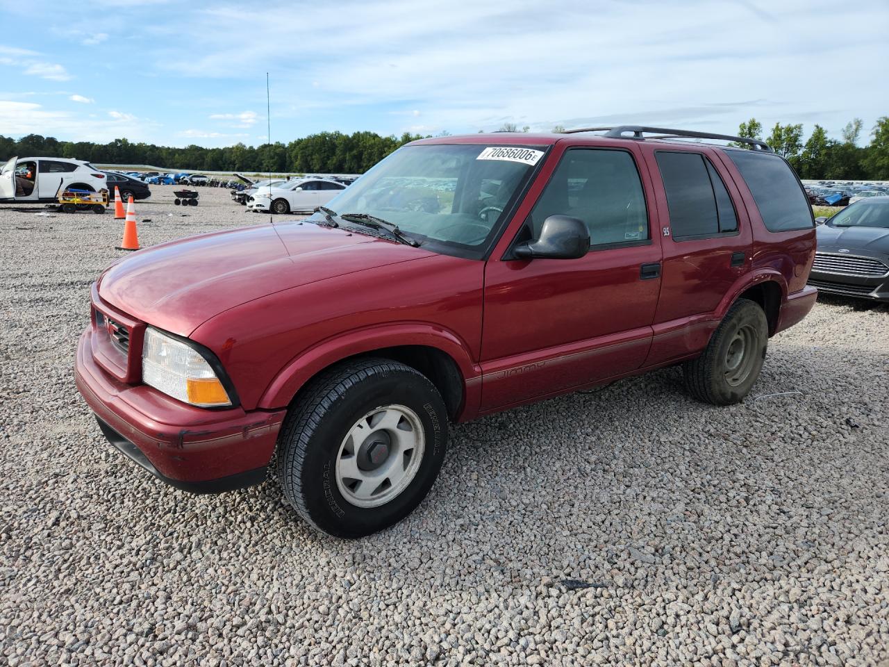 1998 GMC JIMMY | 1GKCS13W7W2552724 | UPCARS