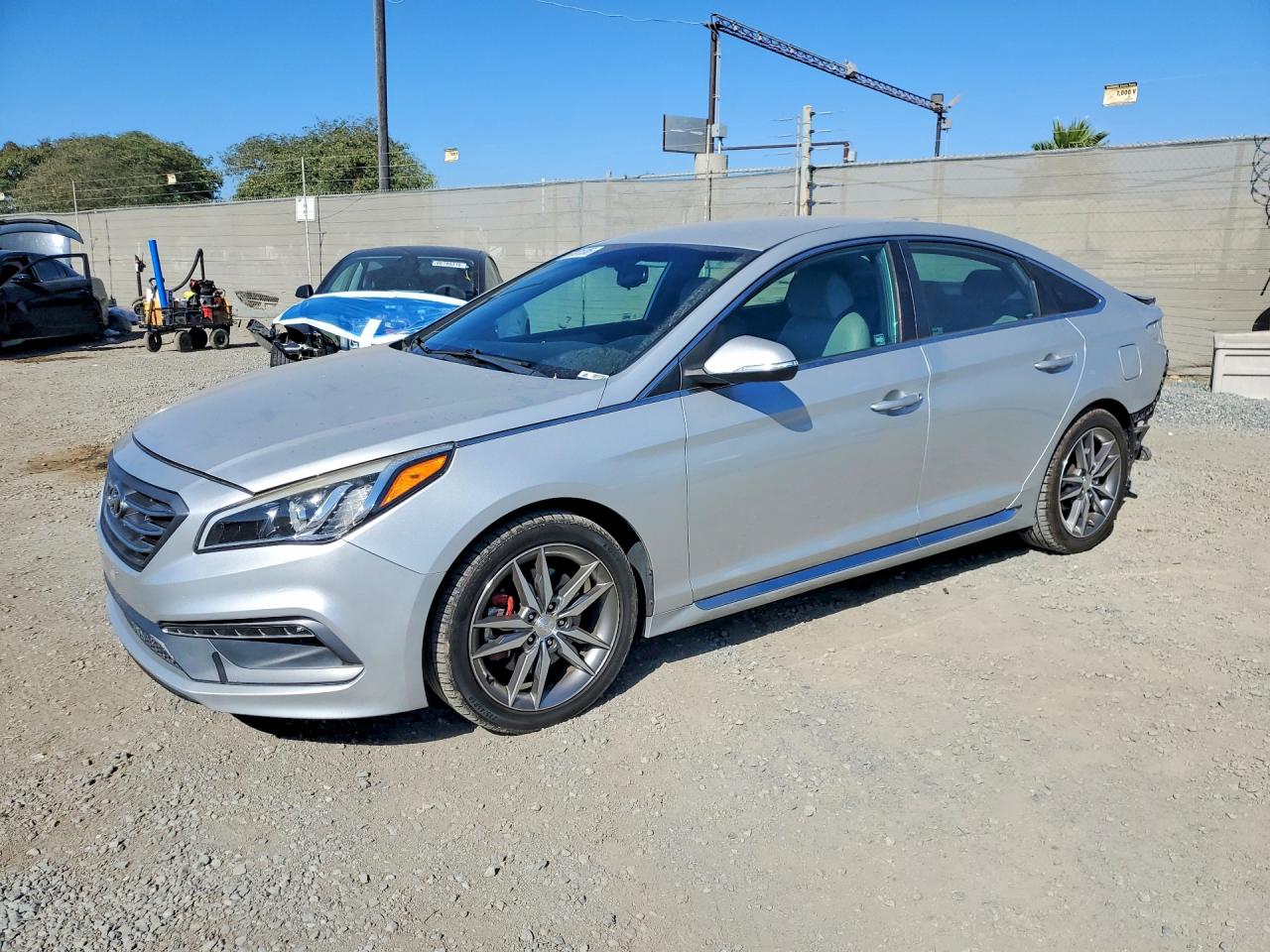 2017 HYUNDAI SONATA SPORT 2.0T | 5NPE34ABXHH546453 | UPCARS