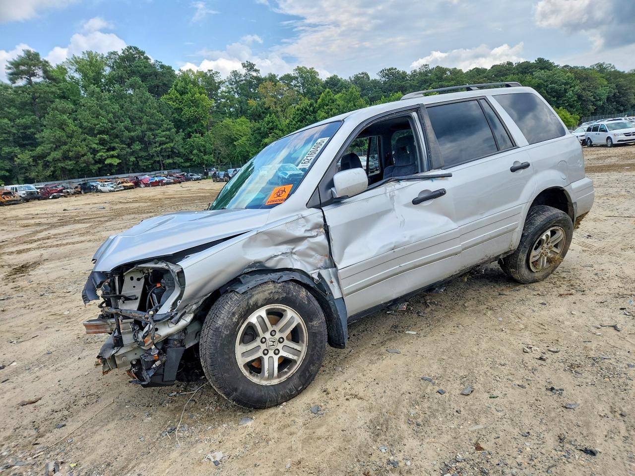 2004 HONDA PILOT EX | 2HKYF18484H501712 | UPCARS
