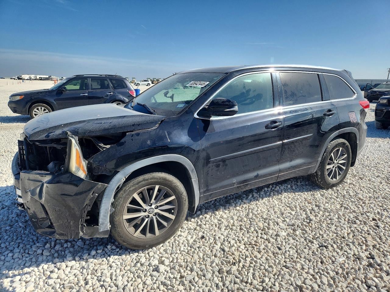 2018 TOYOTA HIGHLANDER XLE | 5TDJZRFH0JS488151 | UPCARS