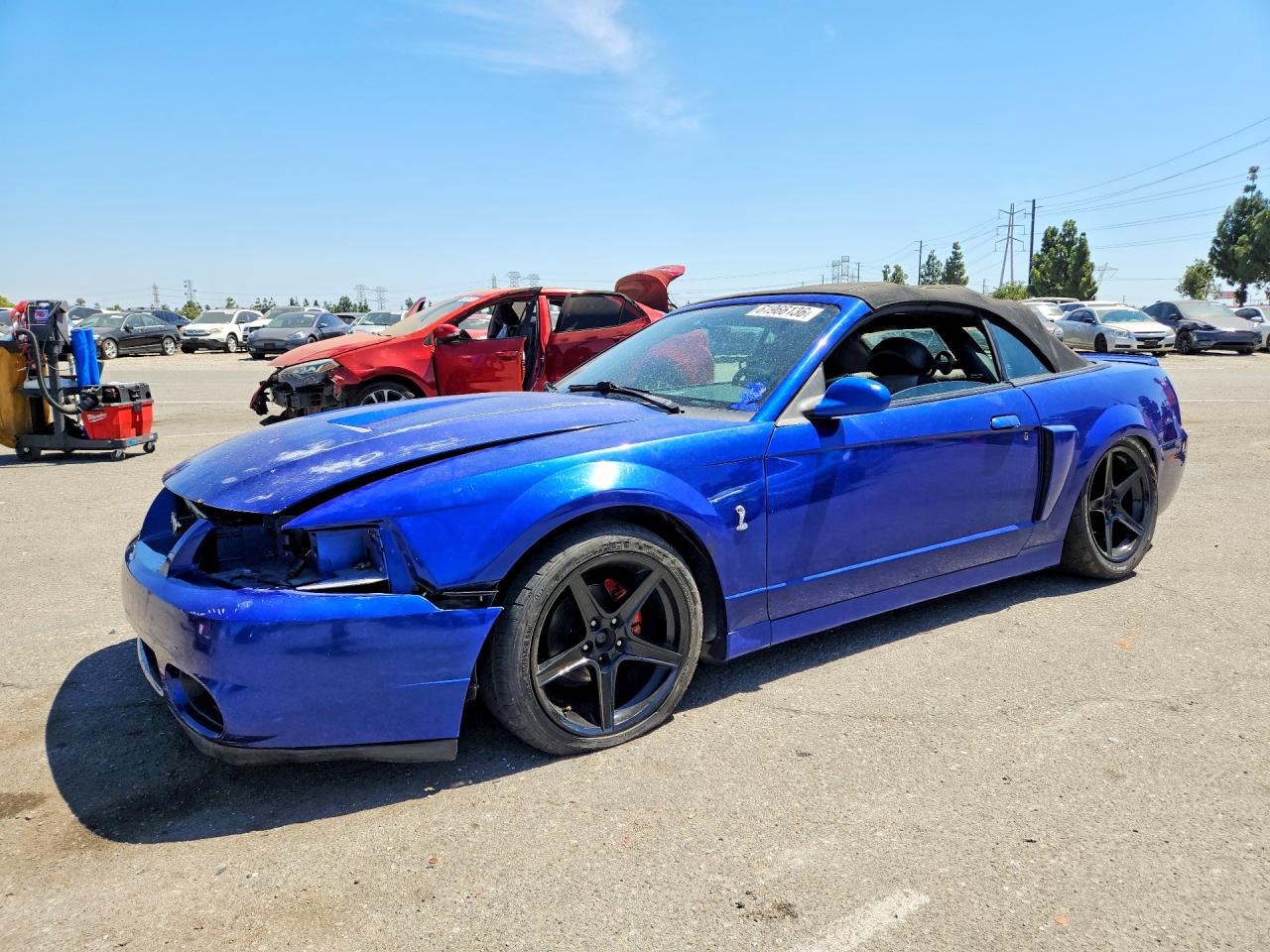 2003 FORD MUSTANG COBRA SVT | 1FAFP49Y13F302765 | UPCARS