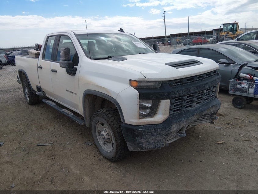 2022 CHEVROLET SILVERADO 2500HD 2WD  LONG BED WT | 1GC5WLE77NF205430 | UPCARS