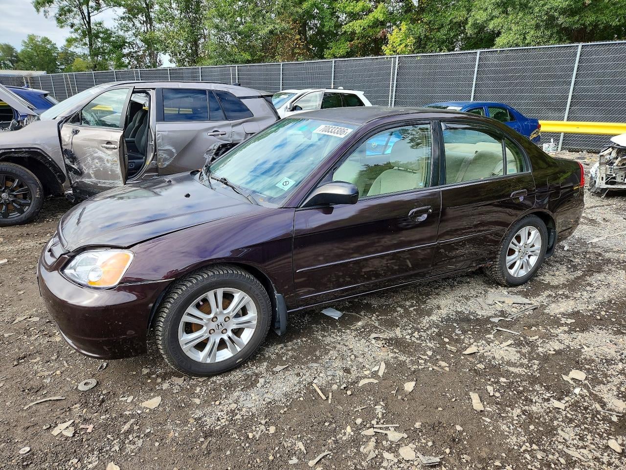 2001 HONDA CIVIC LX | 2HGES165X1H511271 | UPCARS