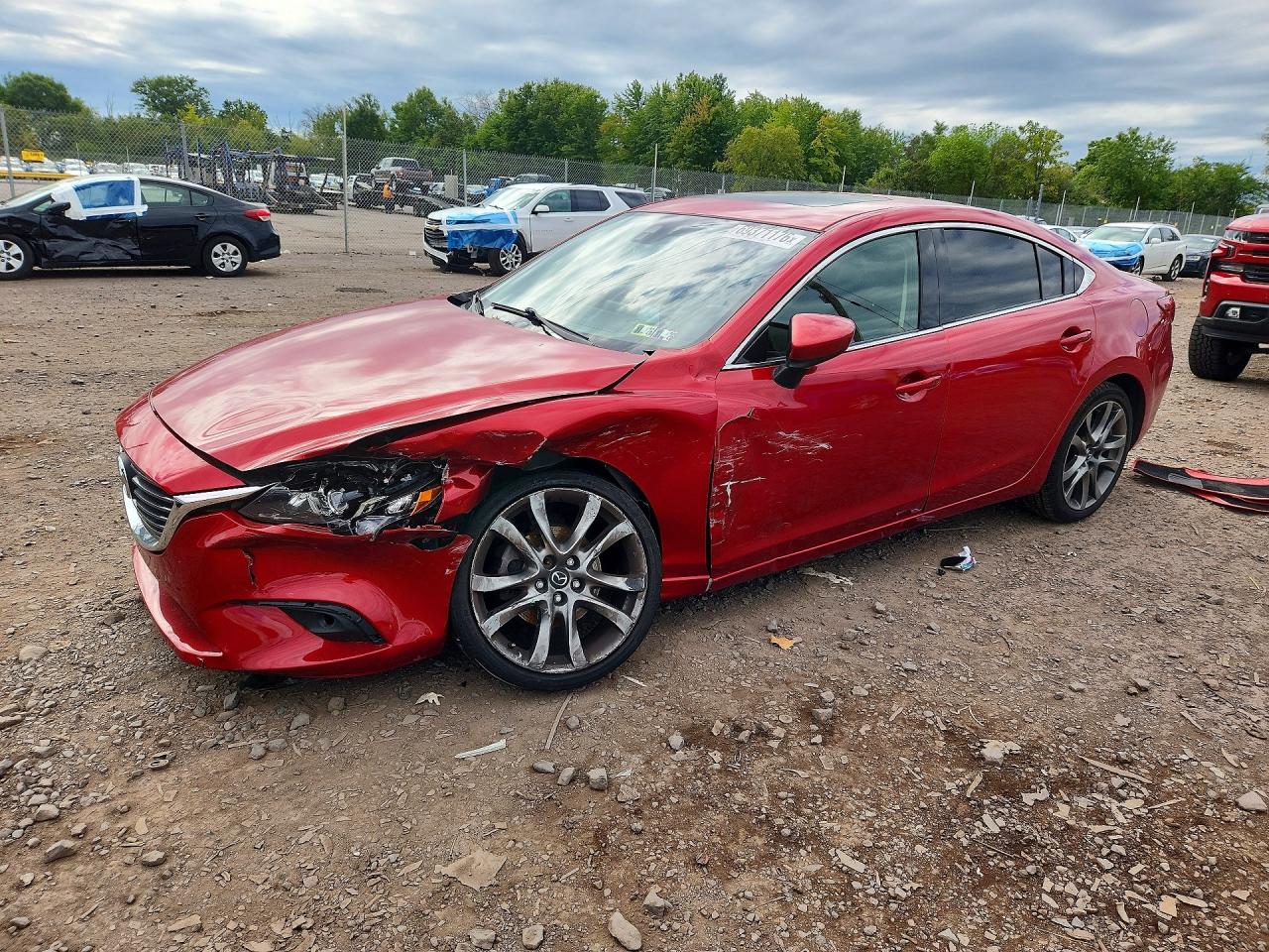 2016 MAZDA 6 GRAND TOURING | JM1GJ1W58G1418587 | UPCARS