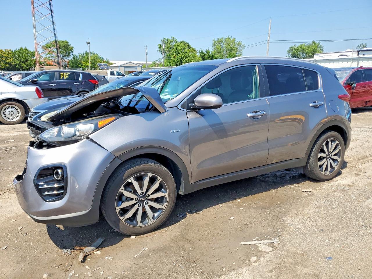 2017 KIA SPORTAG EX | KNDPNCAC2H7069110 | UPCARS