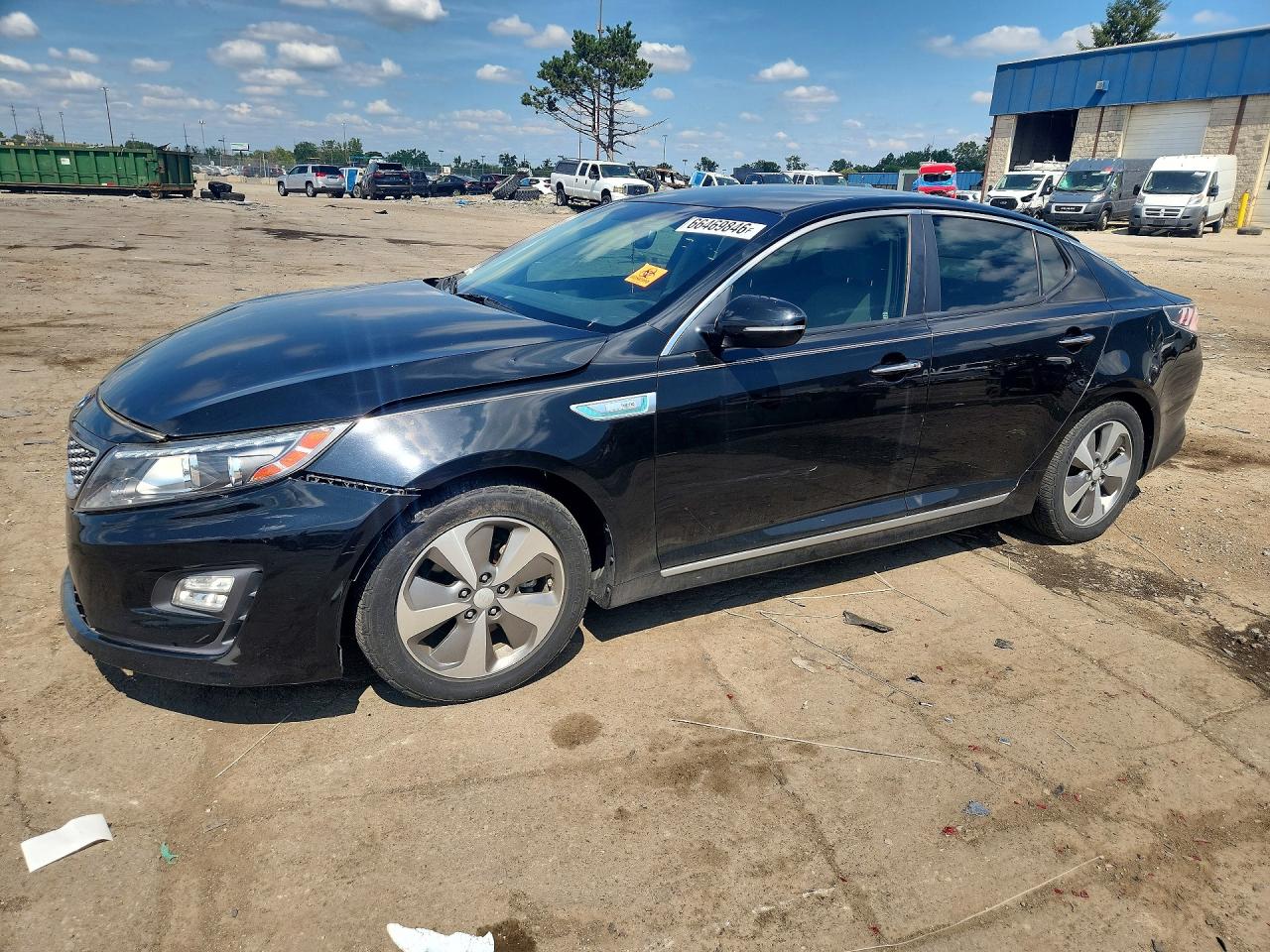 2014 KIA OPTIMA HYBRID | KNAGN4AD7E5075911 | UPCARS