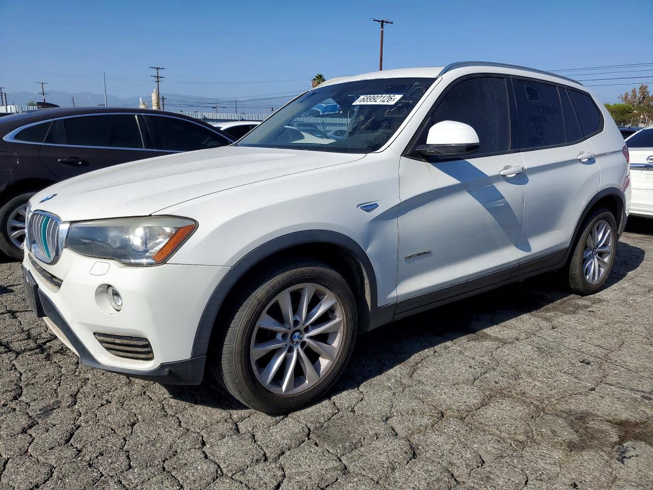 2016 BMW X3 XDRIVE28D | 5UXWY3C53G0N88299 | UPCARS